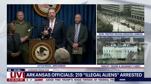 BREAKING: 200+ illegal immigrants arrested in Arkansas operation