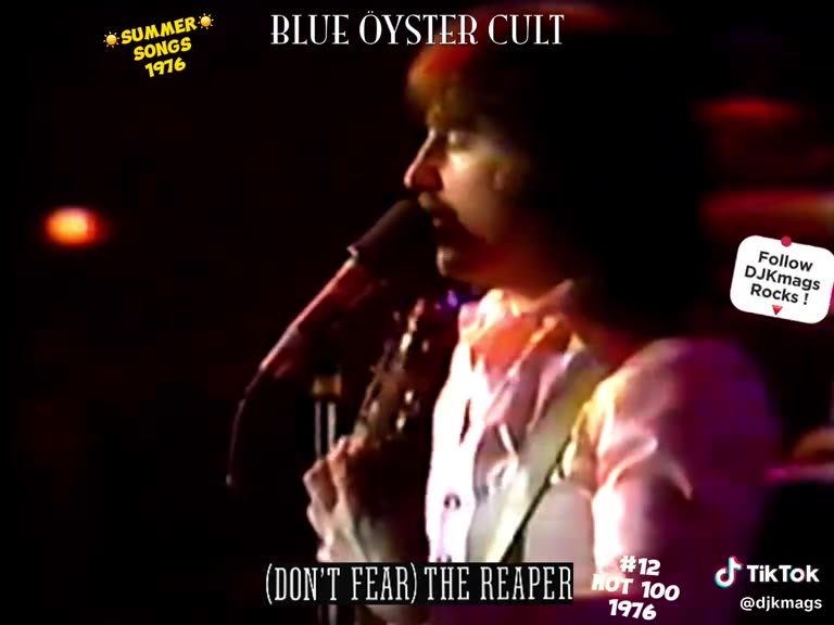 DON’T FEAR THE REAPER ~ BLUE OYSTER CULT ( LIVE )