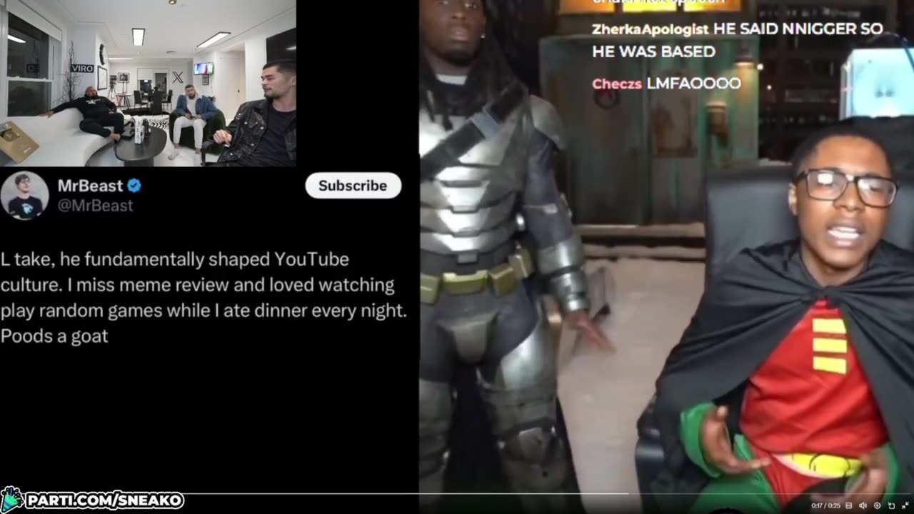 Sneako responds to Kai Cenat's comment about not understanding how people watched PewDiePie.