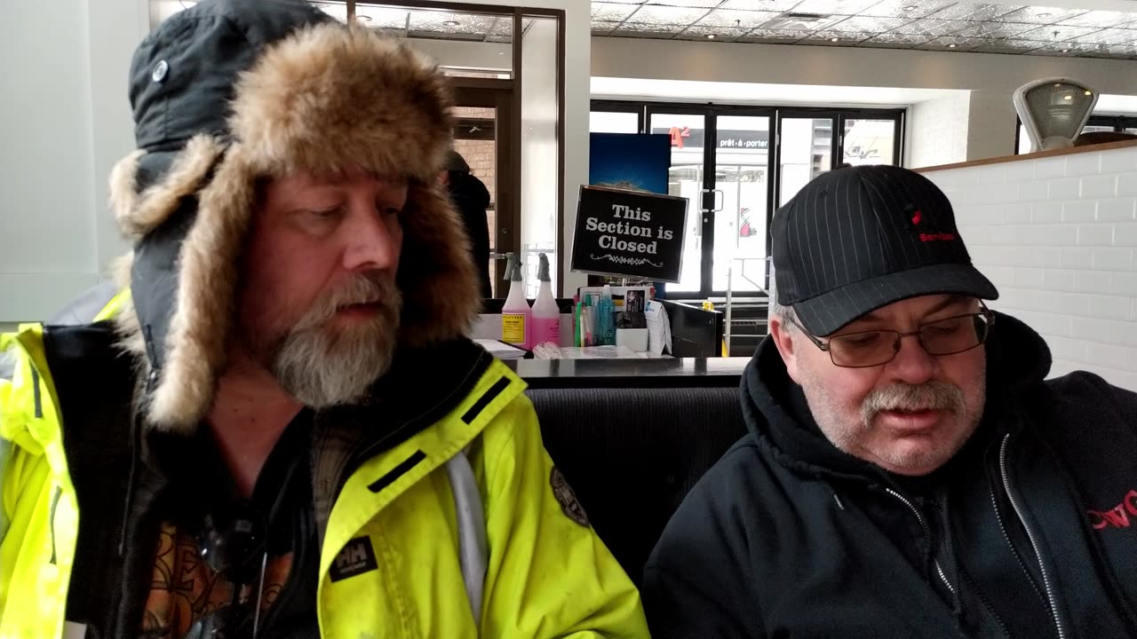Feb. 2019 Yellow Vest trucker protest to Ottawa: interview with Mark Friesen