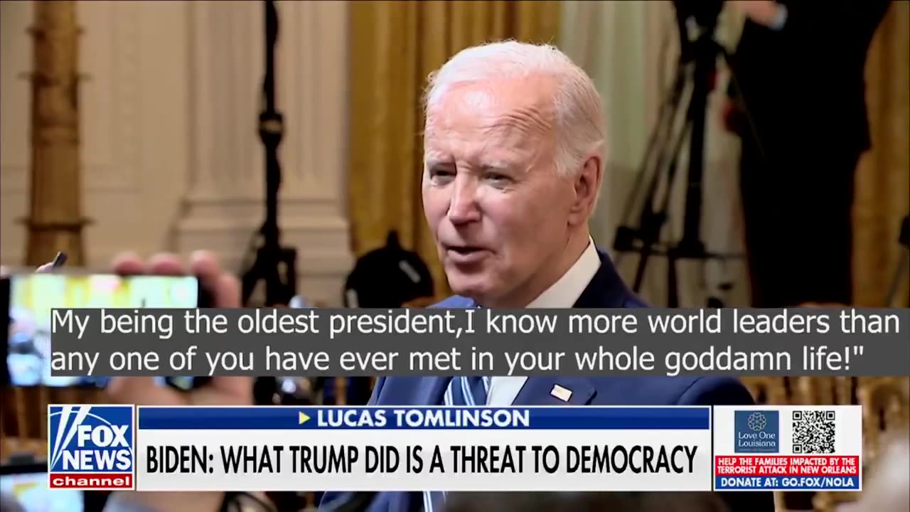 Angry Biden SNAPS and Curses at Reporters