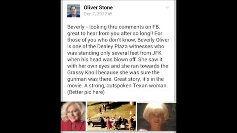 Beverly Oliver is NOT the Babushka Lady!