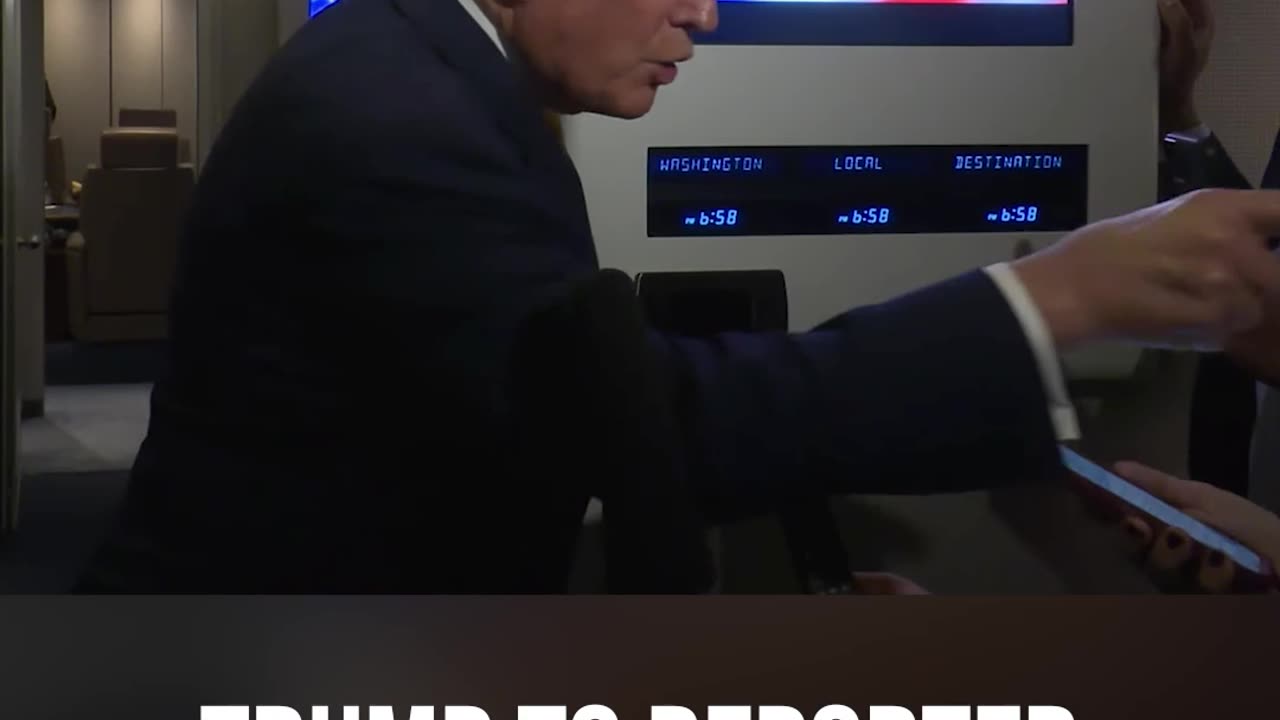 President Trump to Interrupting Reporter: "Quiet, Piggy!"