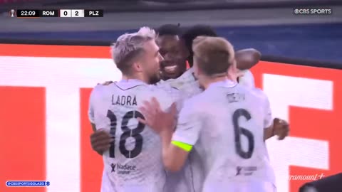 Roma - Viktoria Plzen 1:2 | 23. 10. 2025 | Europa League