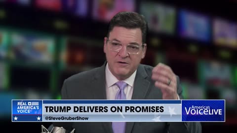 TRUMP DELIVERS ON HIS PROMISES IN MONTH ONE