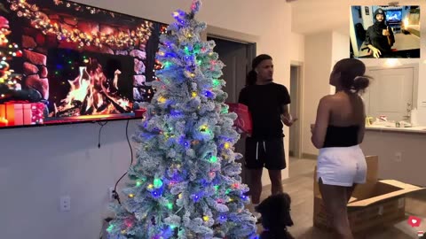 reacting to Amari 2x MY EX GOT ME A EARLY CHRISTMAS PRESENT PRANK ON GIRLFRIEND!!!_SHE WENT CRAZY_