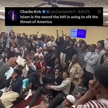 I’ll say it, a room full of Muslims from Somalia chanting "Allah Akbar!" in Minnesota...