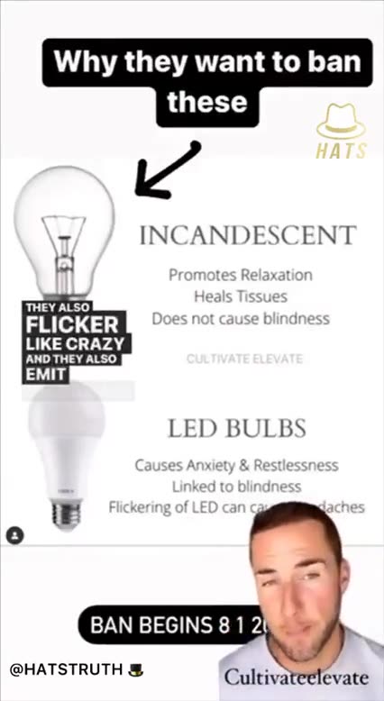 THE MULTI PRONGED ATTACK 💡 OF LED BULBS
