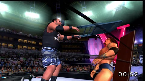 Buh Buh Ray dudley vs SEAN O' haireTLC π🪜🪑 SmackDown Here Comes the Pain # Buh buh cutter