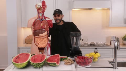 Why You Should Be Eating Watermelon & How To Make Watermelon, Strawberry And Ginger Lemonade