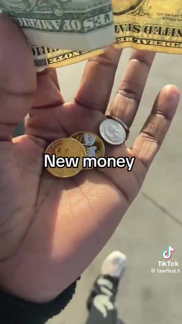 “NEW MONEY?” CASHIER GIVES WOMAN GOLD QUARTERS - AND SHE’S CONFUSED