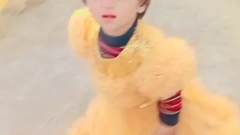 Kids enjoy before eid ul fitter