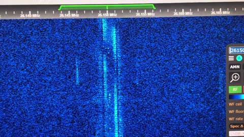 26.805 Some Activity 1550 UTC 24 December [G8JNJ SDR] Freeband FM CB Calling Frequency