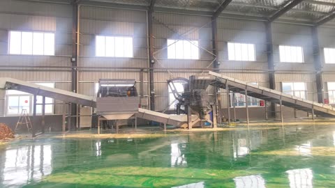 Twin-Shaft Shredding System for Plastic Drums