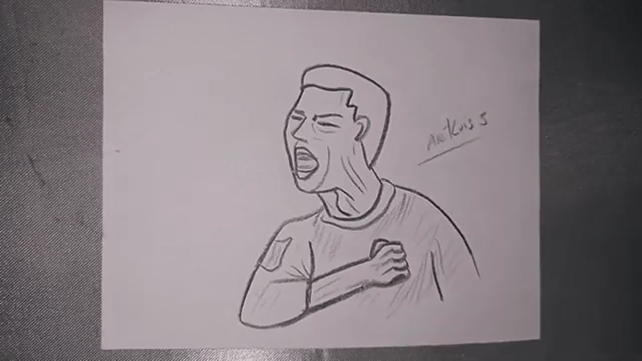 How To Draw CR7