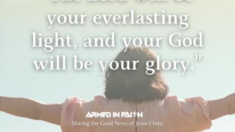 Christ’s love shines brighter than your darkest night.