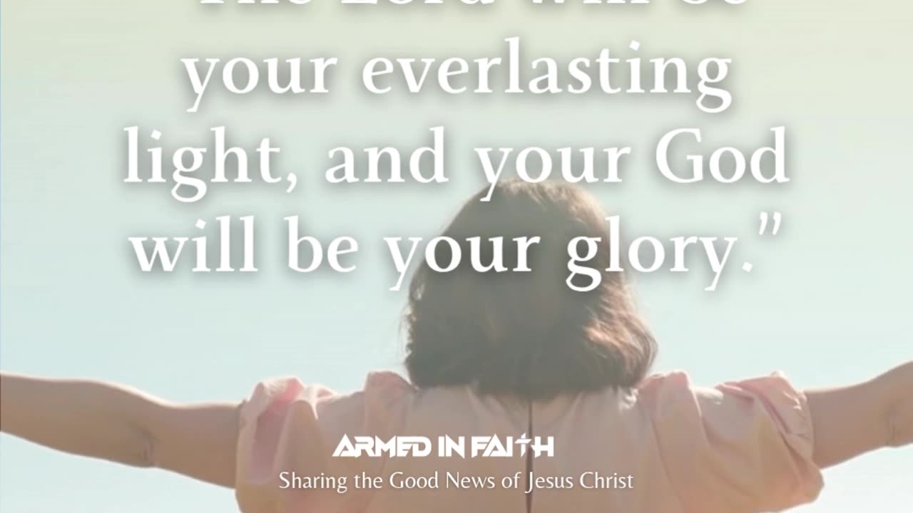 Christ’s love shines brighter than your darkest night.