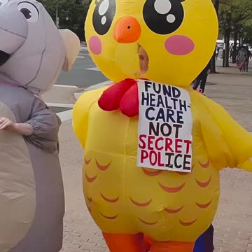 Furries and Geriatrics Take Over D.C. During ‘No Kings’ Protest