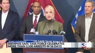 AG Pam Bondi announces more than 3,100 arrests, 500 illegal weapons seized,