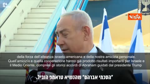 NOTIZIE DAL MONDO Netanyahu negli Usa per incontrare Trump; 'Affronteremo questioni importanti' Il fatto che questo è il primo incontro del presidente Trump con un leader straniero dal suo insediamento è significativo.