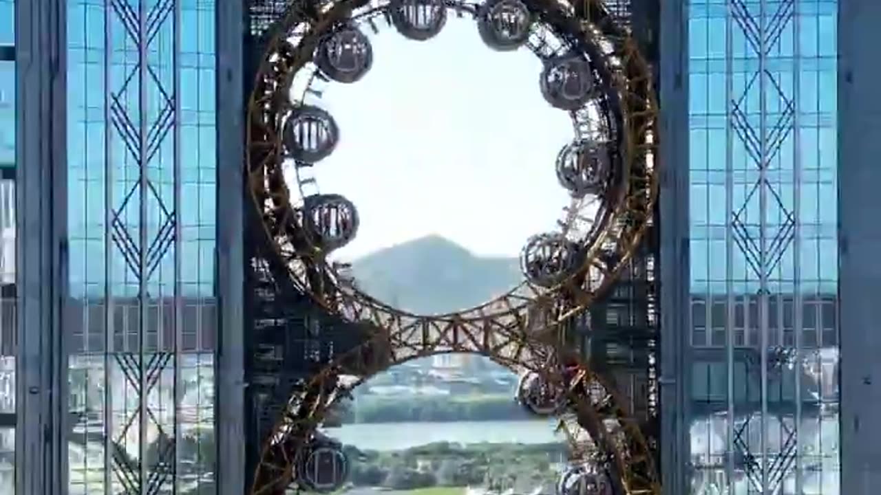 The Golden Reel..The world's highest figure of eight ferris wheel in Macau