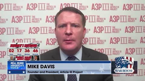Mike Davis: If They Actually Disbar Jeff Clark Congress Will Have To Step Up And Haul In These People For Oversight Hearings 