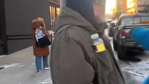 TRIGGERED LEFTY GOES BEZERK AT WHITE DUDE