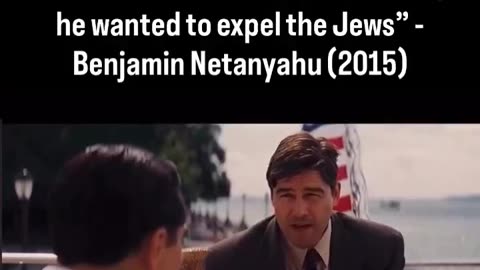 "Hitler didn't want to exterminate the Jews , he wanted to expel the Jews" - Benjamin Netanyahu (2015)