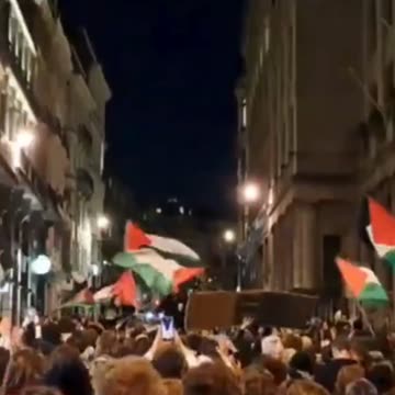 Protests have erupted across European cities following Israel’s interception of the Sumud Flotilla