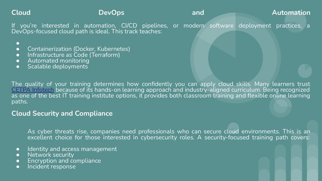 Which Cloud Computing Training Path is Right for Your Career Goals