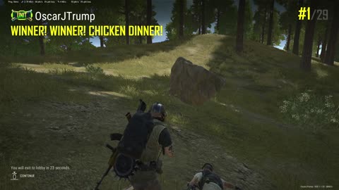 Oscar Wins Squads Chicken Dinner without Team