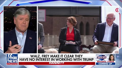 Hannity: Walz and Frey Want Chaos