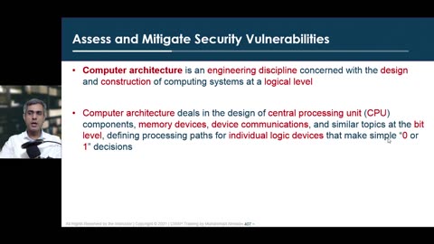 82 - Domain 3 - 35 Assess and mitigate the vulnerabilities of security architectures