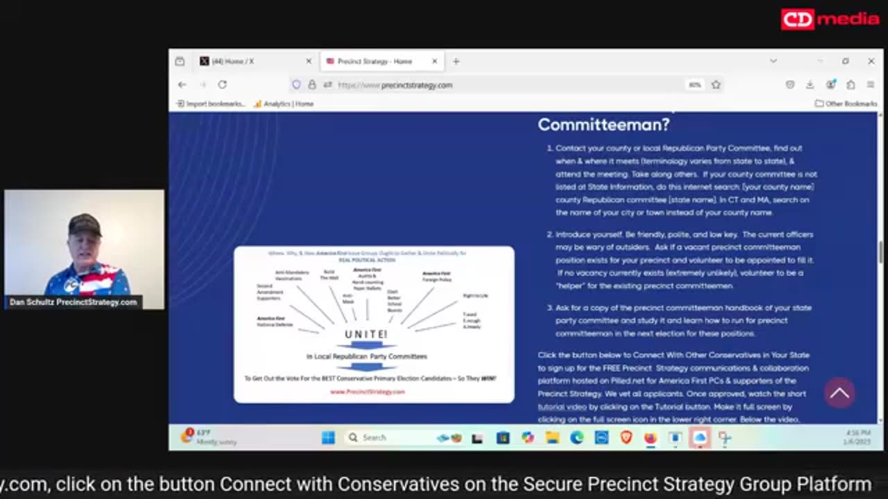 RNC's Big Secret: party is half-vacant & The People can Take it Over, Here's How-Dan Schultz 1/1,1/7