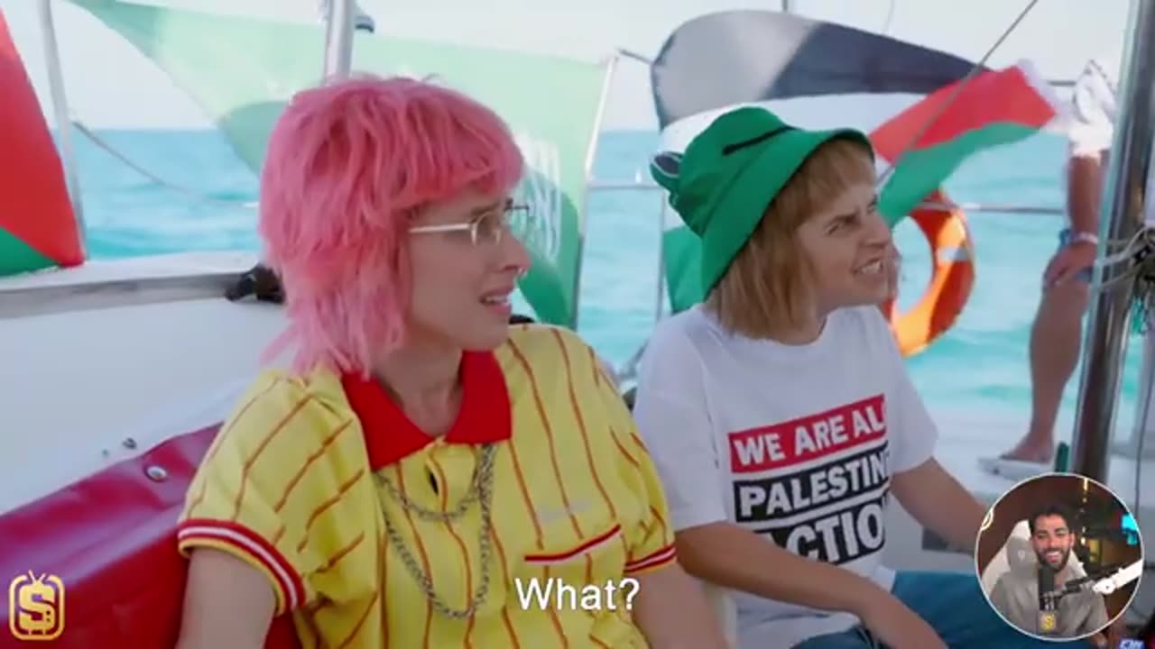 Israel comedian expose Greta!