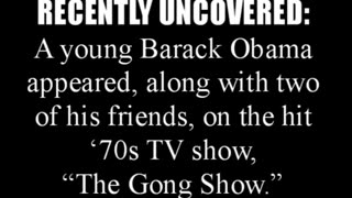 The More U Know - Obama On The Gong Show