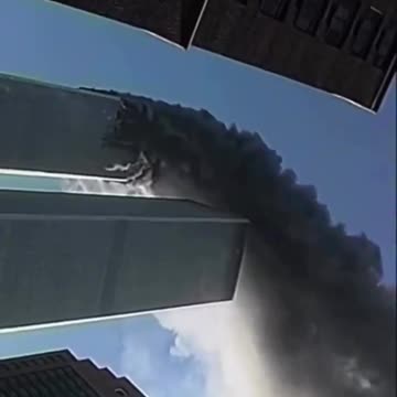 Plane slamming into 2nd Tower