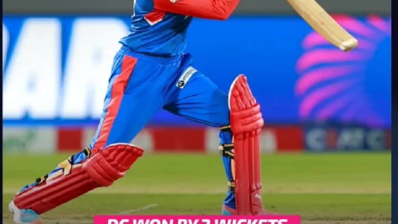 In the 2nd Match of WPL DC defeated MI in a thrilling contest on last ball of the game by 2 wickets.