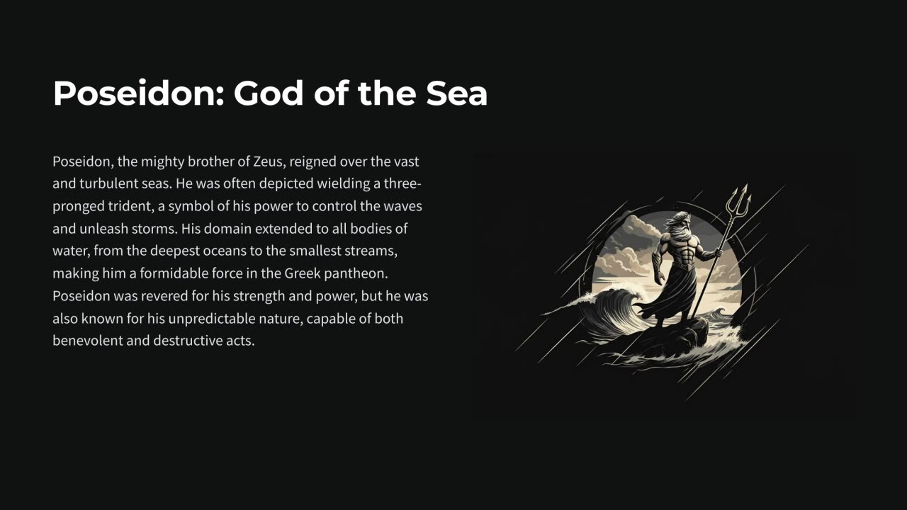 Poseidon: God of the Sea