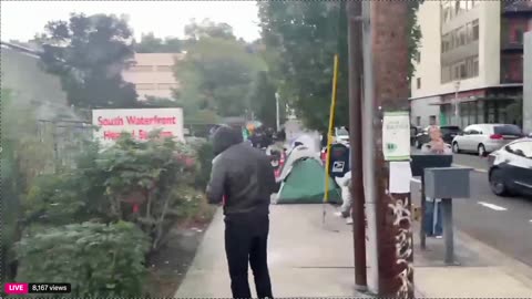 "Rock Boy" ID'd most likely as Gabriel Lyons has arrived back on the scene walking