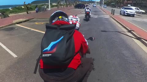 Bikers in Durban