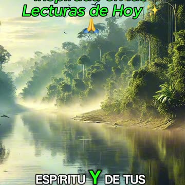 🙏✨Oración Inspirada en las Lecturas de Hoy ✨🙏