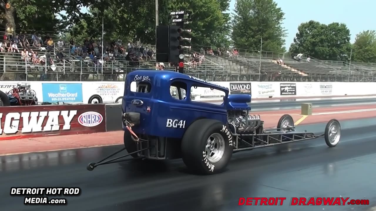 Old School Dagway Racing at Milan Dragway