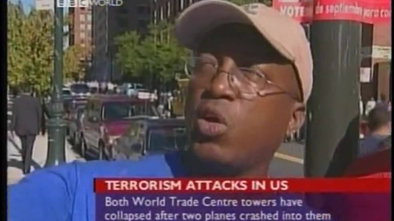 BBC World News BBC September 11, 2001 400pm-430pm BST