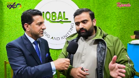 🎤 Exhibitor Interview with Abdaar Iqbal (Owner, Iqbal Dyeing) at Sialkot Textile Expo 2025