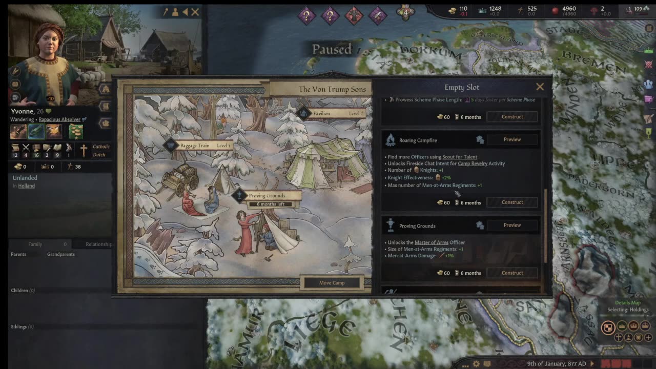 The Humble Beginnings of TRUMP EP 5 Crusader Kings III (Adventure Playthrough)