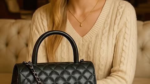 CHANEL COCO HANDLE 29 AGED SHOULDER BAG