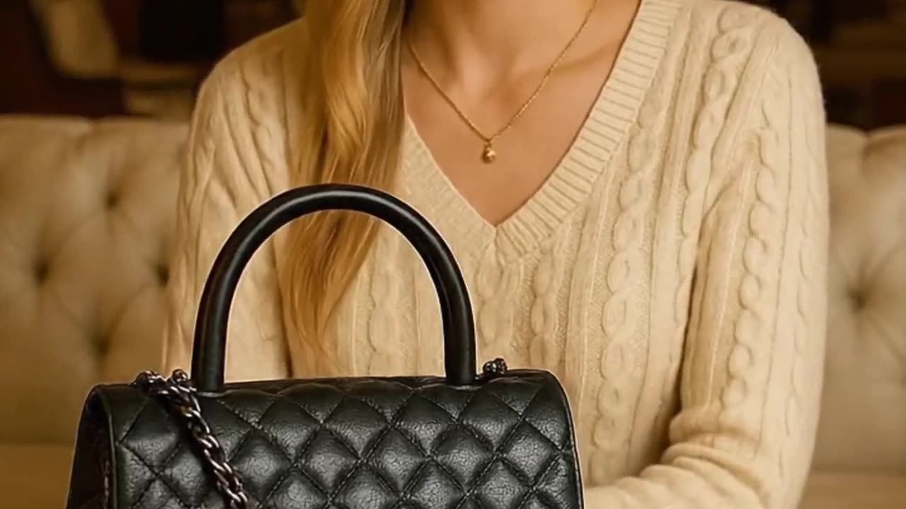 CHANEL COCO HANDLE 29 AGED SHOULDER BAG