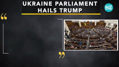 🚨Ukraine Parliament Mocks Zelensky After Trump Fight? Big Praise For US Prez