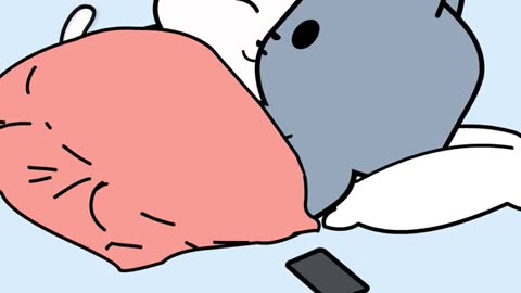 full time cute romance on night pennytenny#usa#cutecats#cartoon